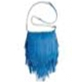 Steve Madden Fringe Crossbody Purse (Blue)